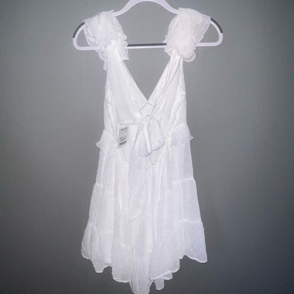 Trixxi Elegant White Mini Dress